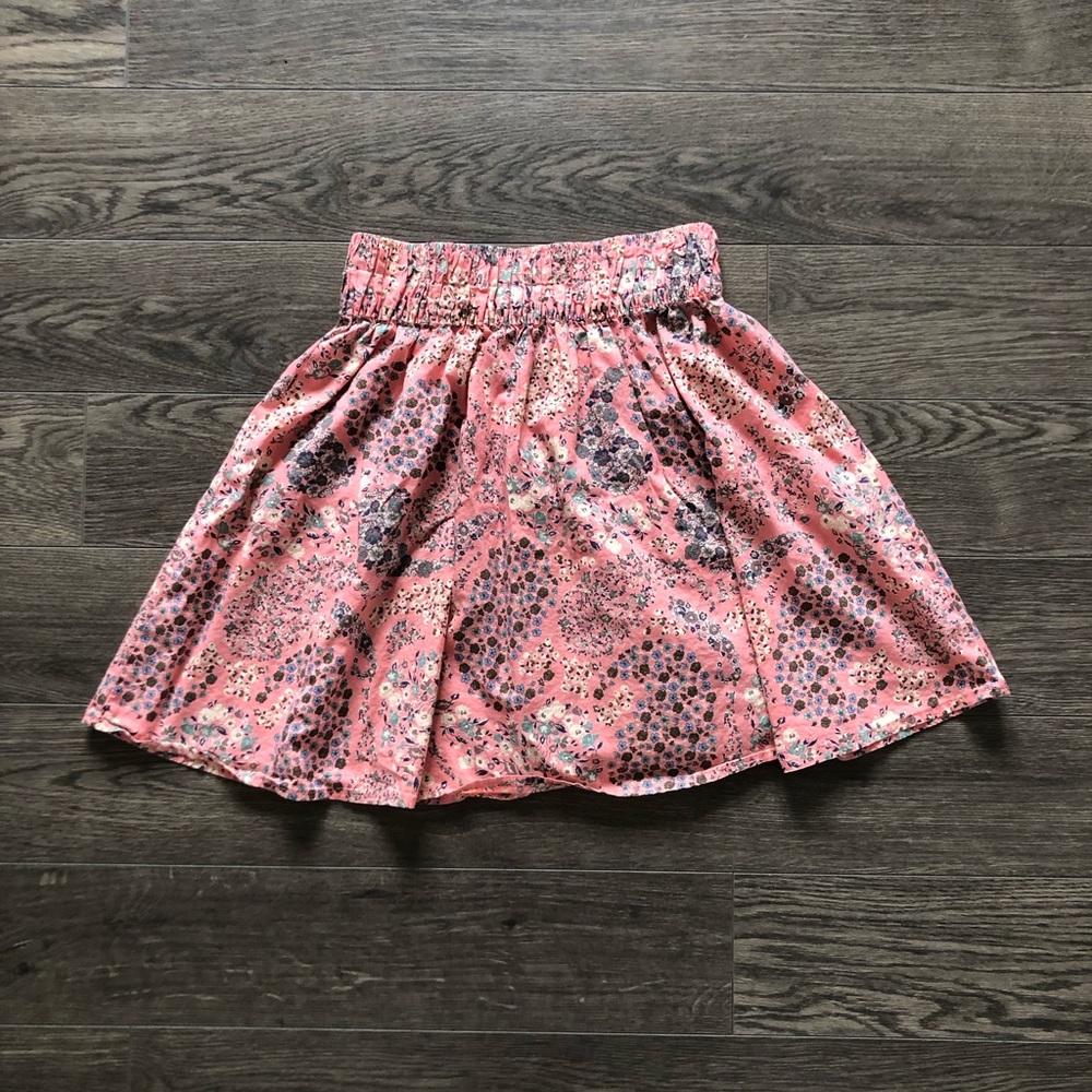 H&M Floral and Paisley Mini Skirt